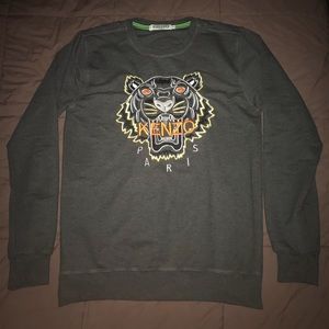 Long sleeve grey Kenzo shirt